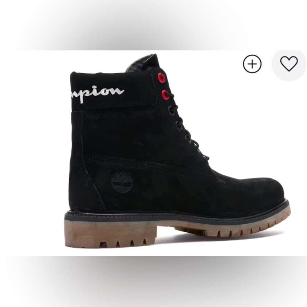 Timberland x champion timberlands size 5 US